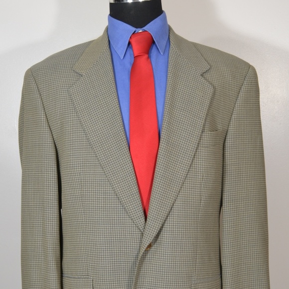 Hugo Boss 40R Sport Coat Blazer Suit Jacket - Picture 1 of 7